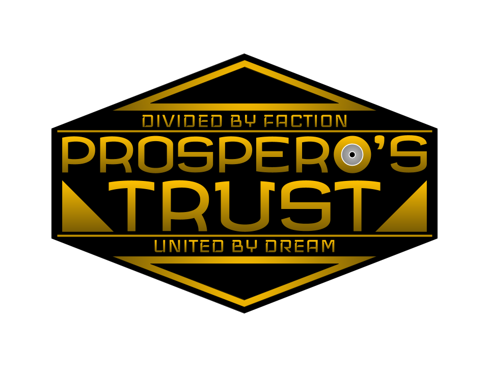 The new bank logo for Prospero's Trust