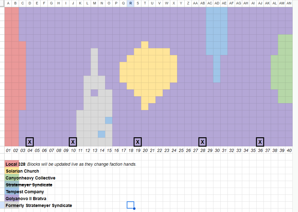 Image of Blocks with entrances to the Choke