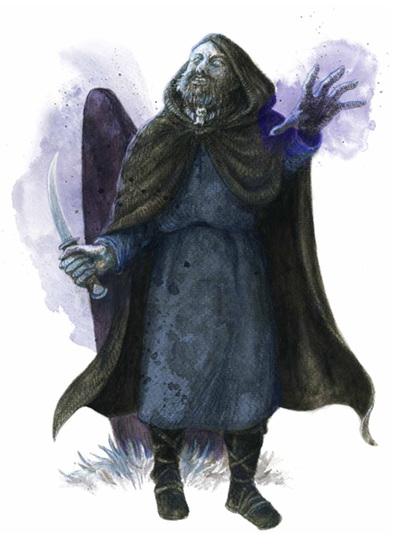 Image of Drune-Audrune from Dolemnwood Monster Book