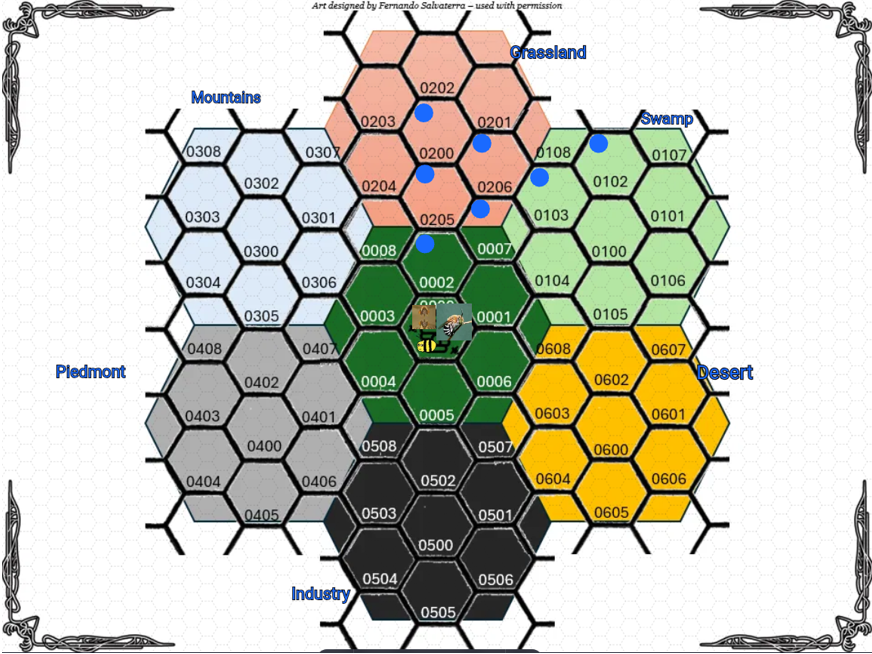 Honeybees Playtest Hexrcawl