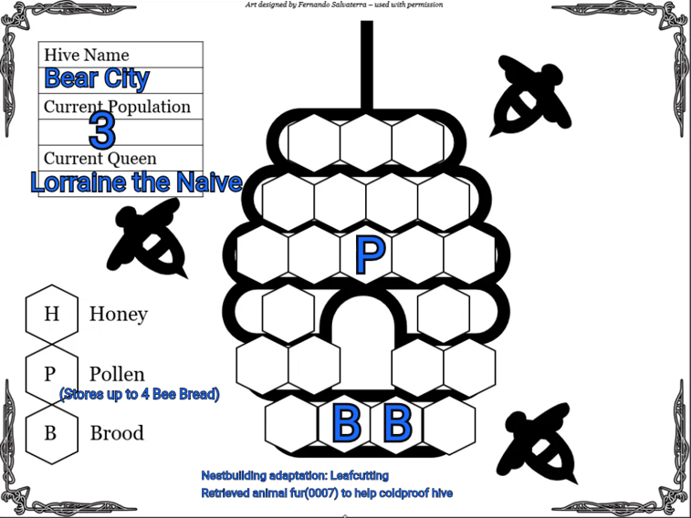Honeybees Playtest Hive