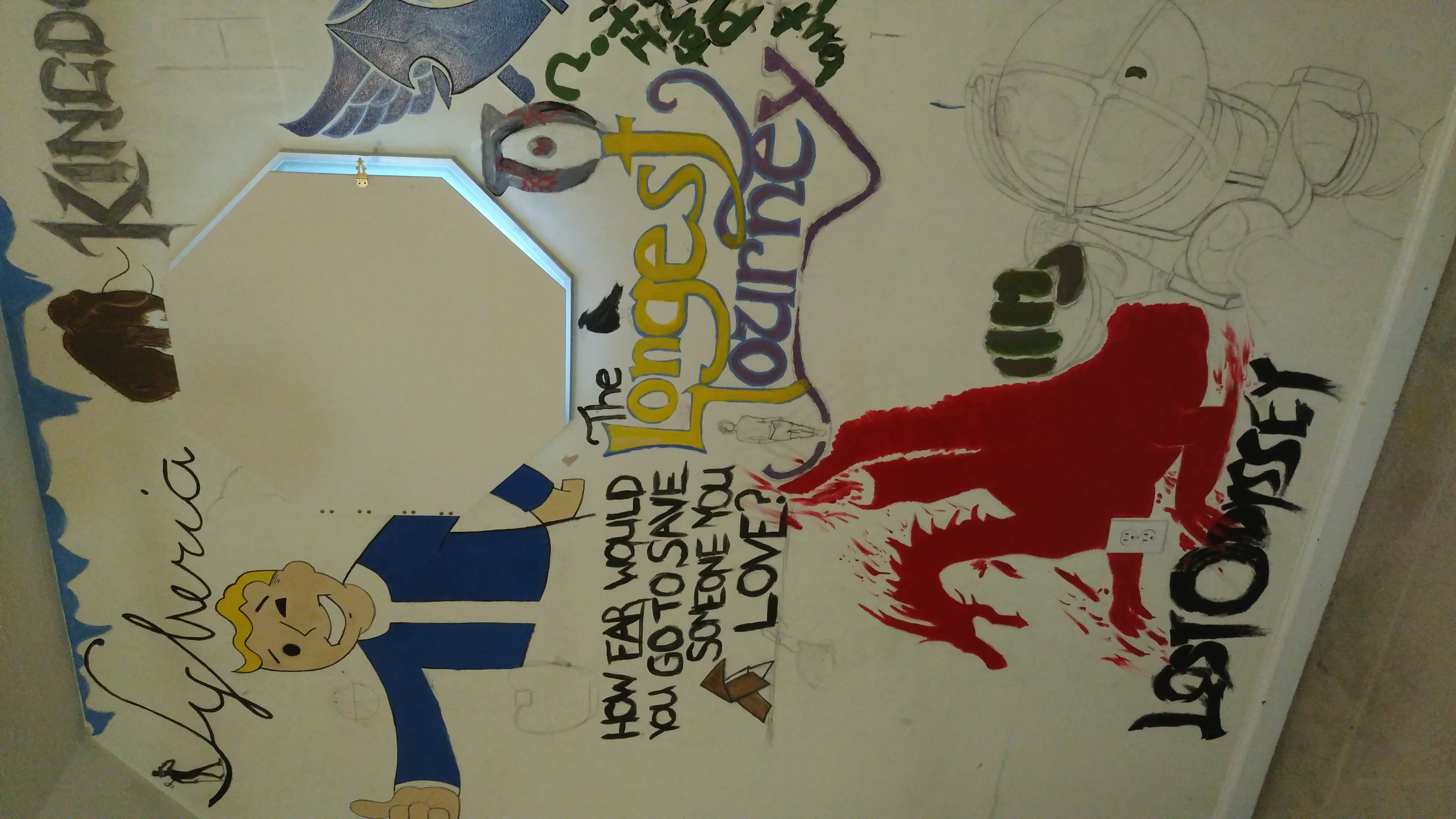 Part 3 of 3 of my Video Game Mural
