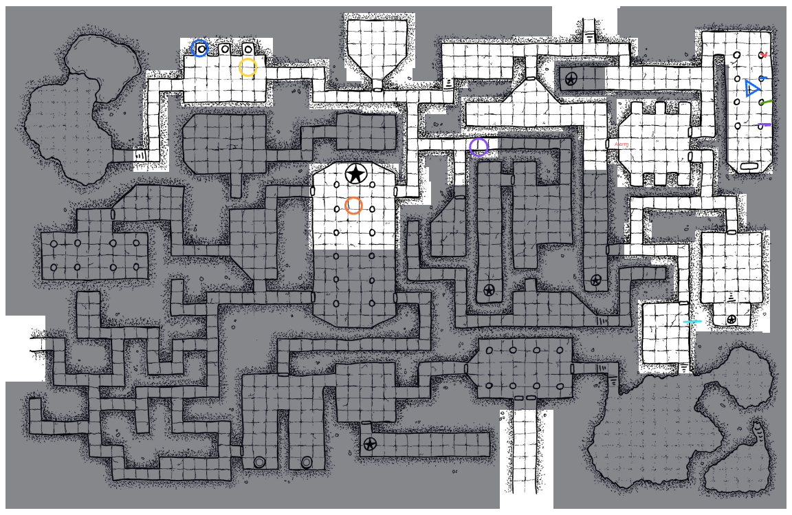 Dungeon Map Completed